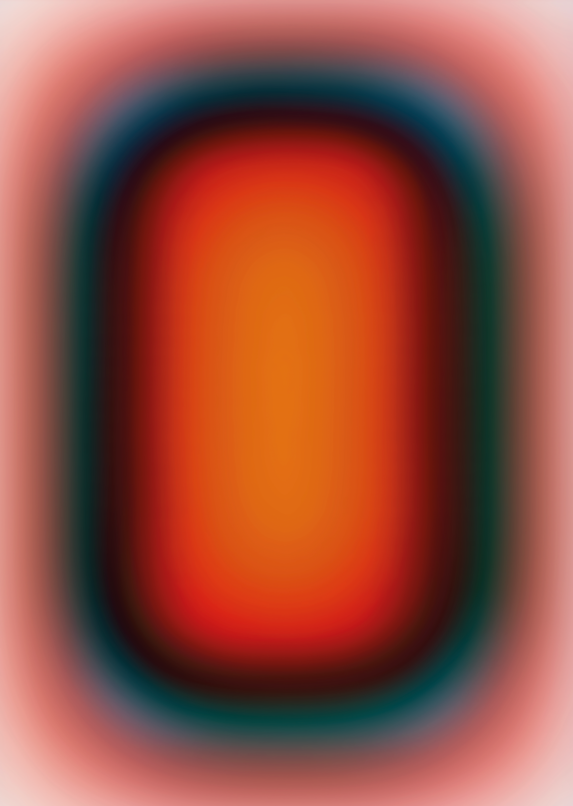 OCEAN SUNRISE – acrylic glass artwork by Luis West, luminous gradient on translucent acrylic