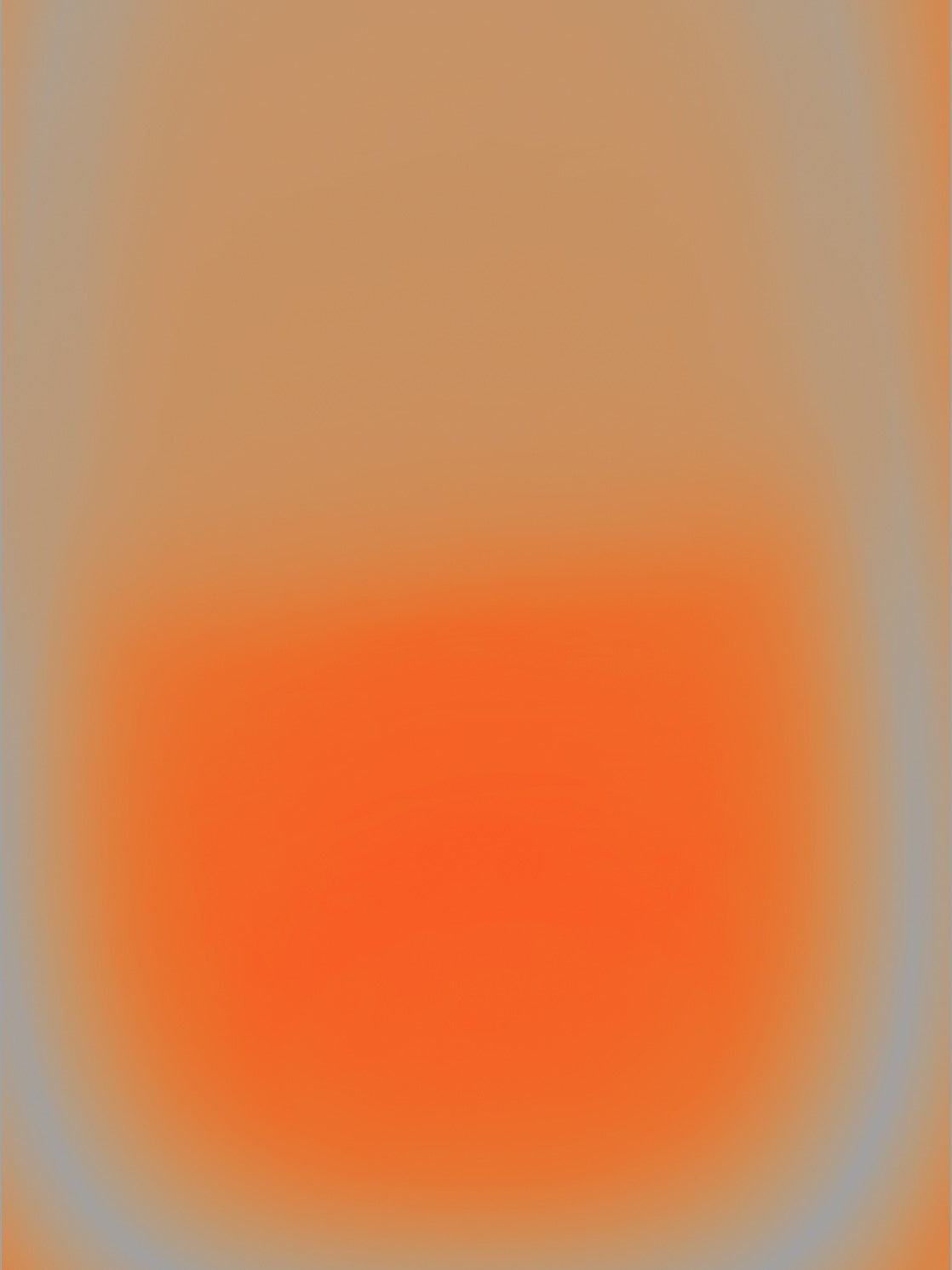 ORANGE BLUE DAWN – acrylic glass artwork by Luis West from the Dawn series