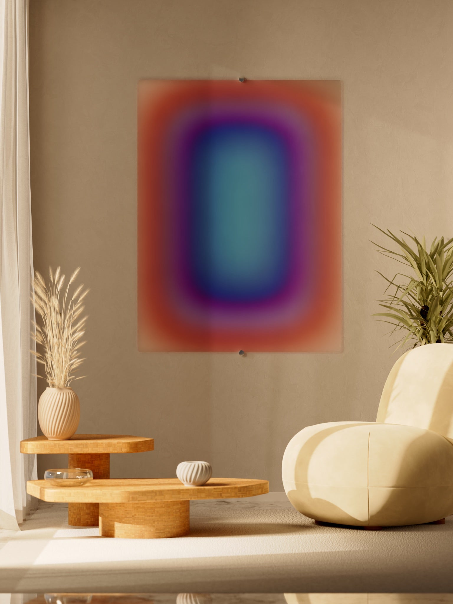 AURORA PILL – acrylic glass artwork by Luis West, view 3