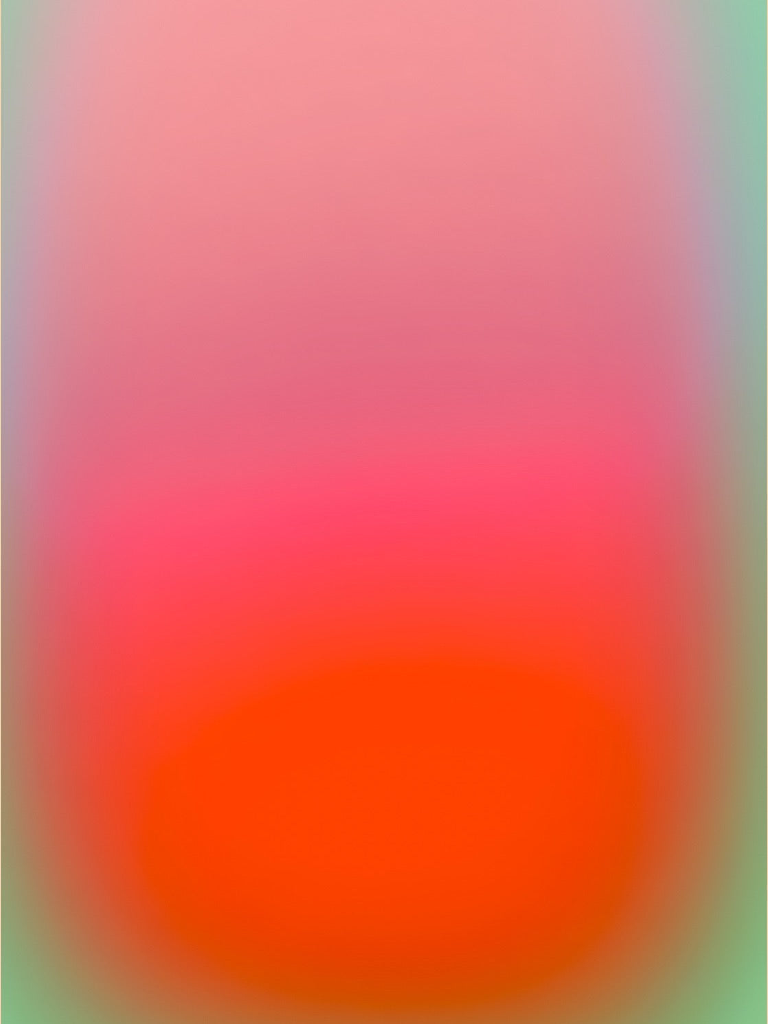 ORANGE DAWN – acrylic glass artwork by Luis West from the Dawn series