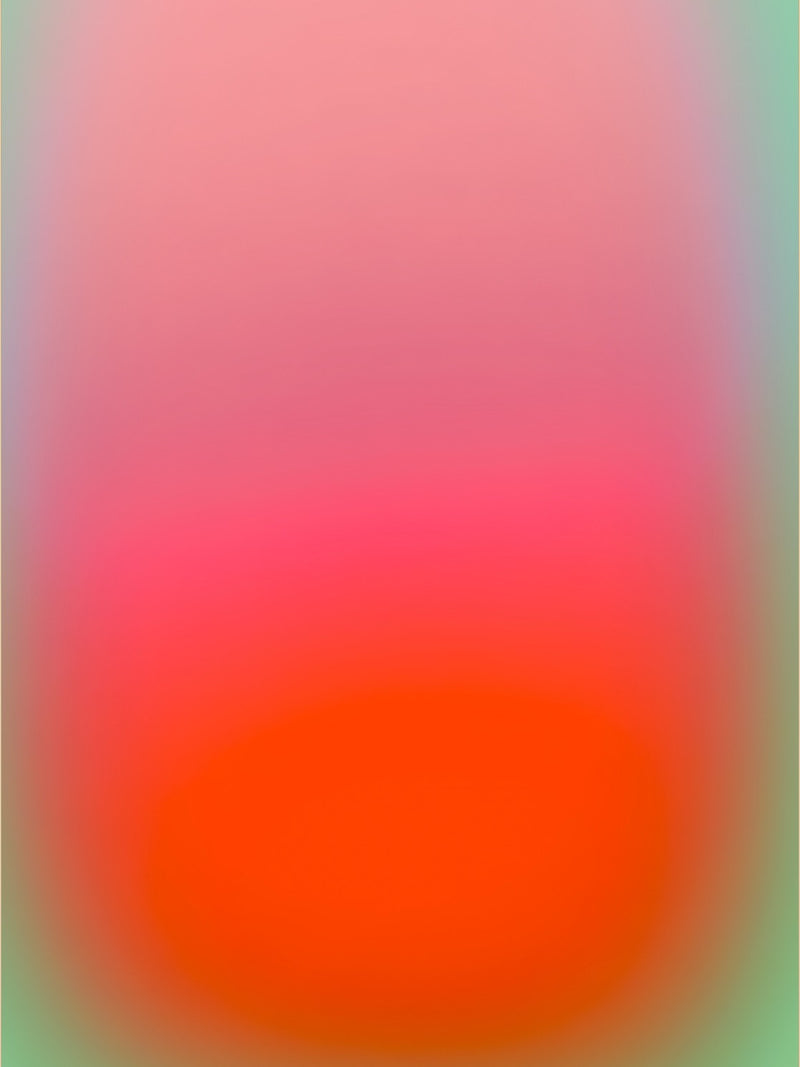 ORANGE DAWN – acrylic glass artwork by Luis West from the Dawn series