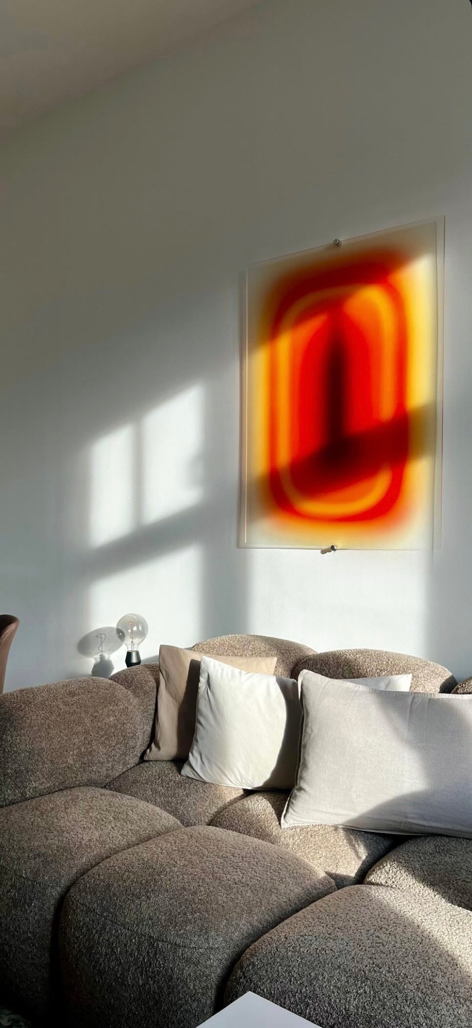 SUN PILL – acrylic glass artwork by Luis West, view 3