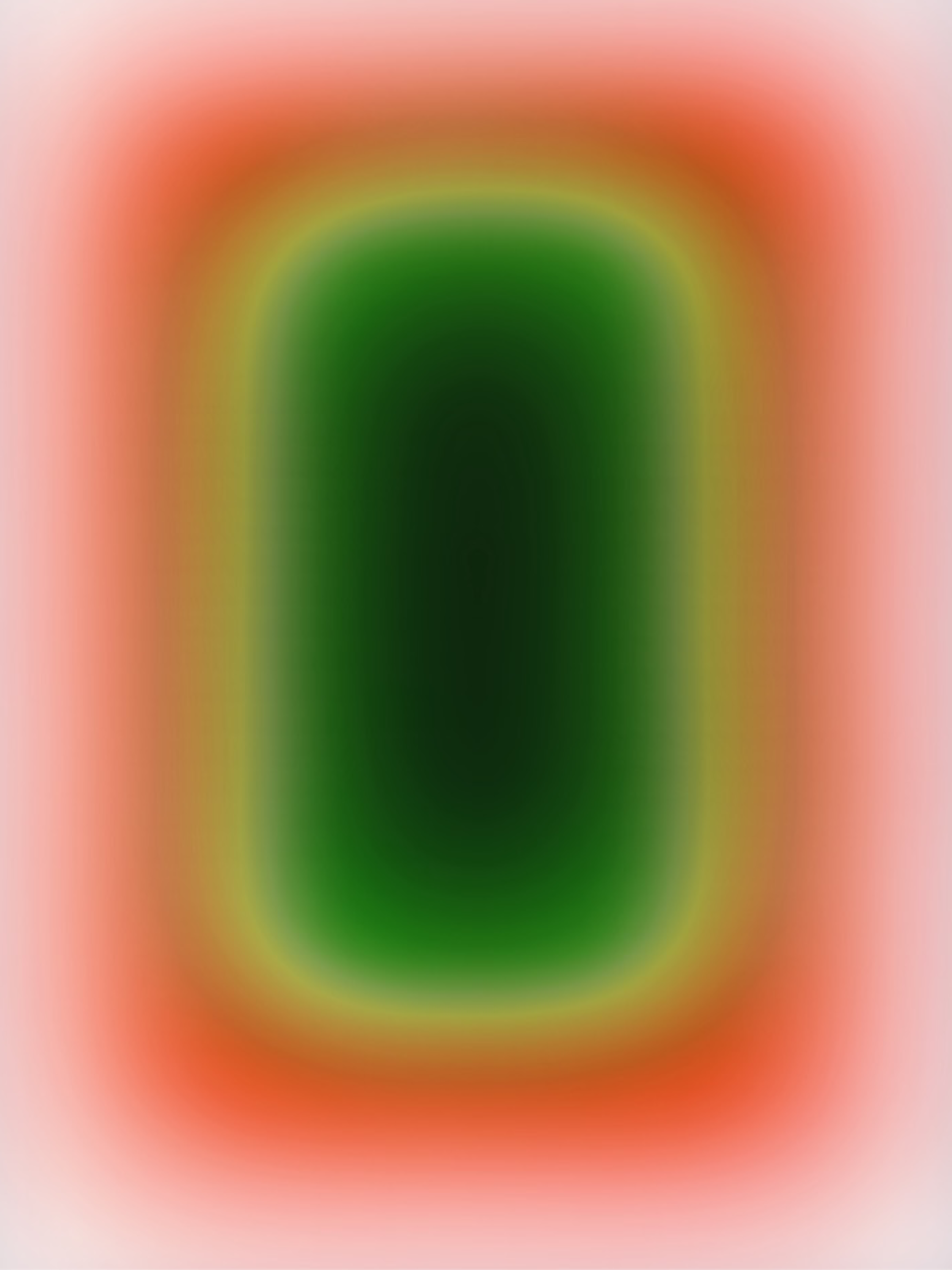 GREEN PILL – acrylic glass artwork by Luis West, green gradient on translucent acrylic