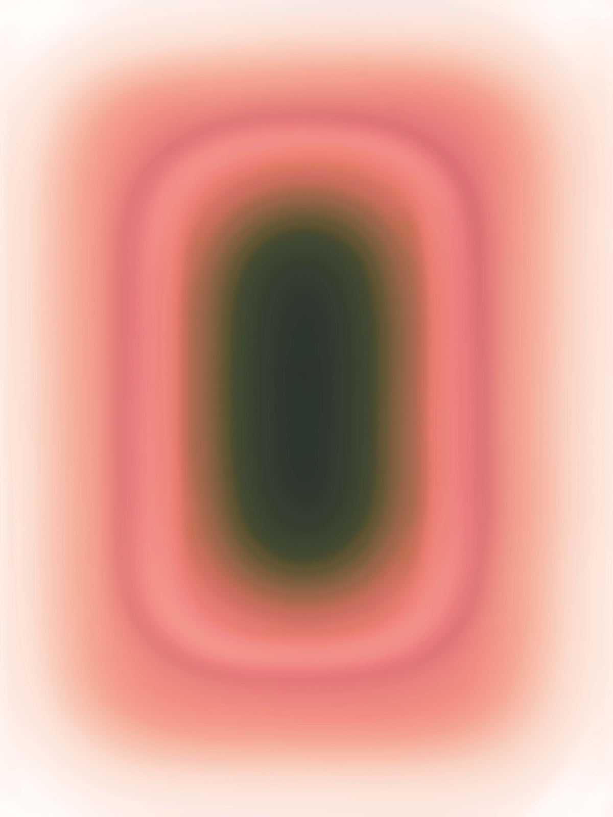 PINK-GREEN PILL – acrylic glass artwork by Luis West, pink-to-green gradient on translucent acrylic