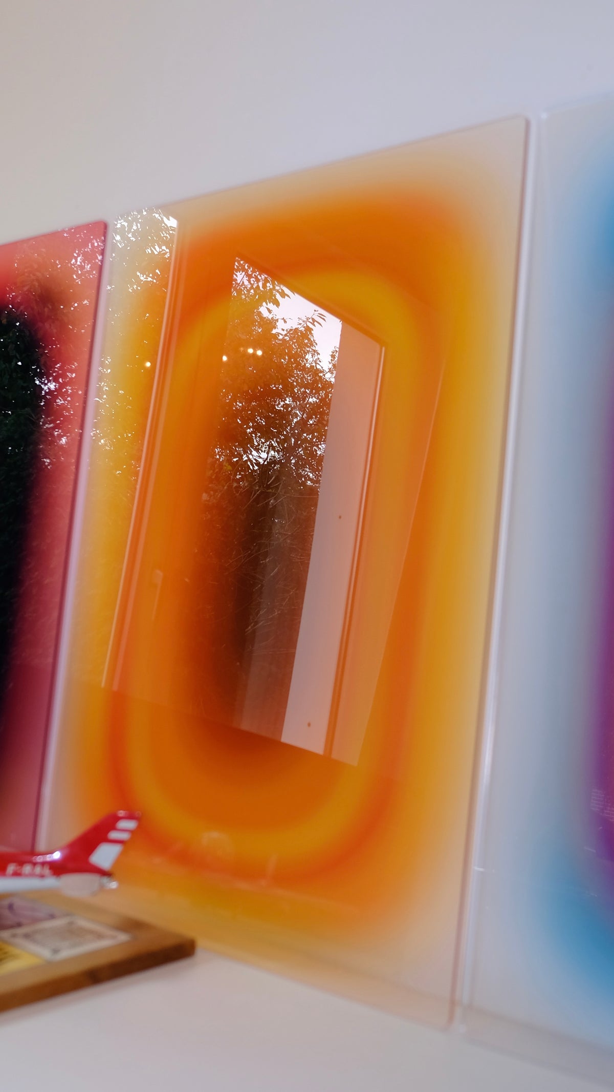 SUN PILL – acrylic glass artwork by Luis West, view 4