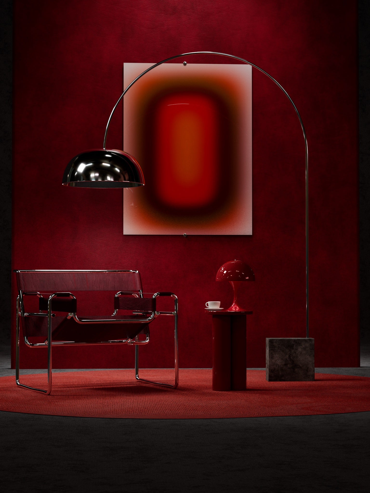 MALIBU SUNRISE – acrylic glass artwork by Luis West, view 3
