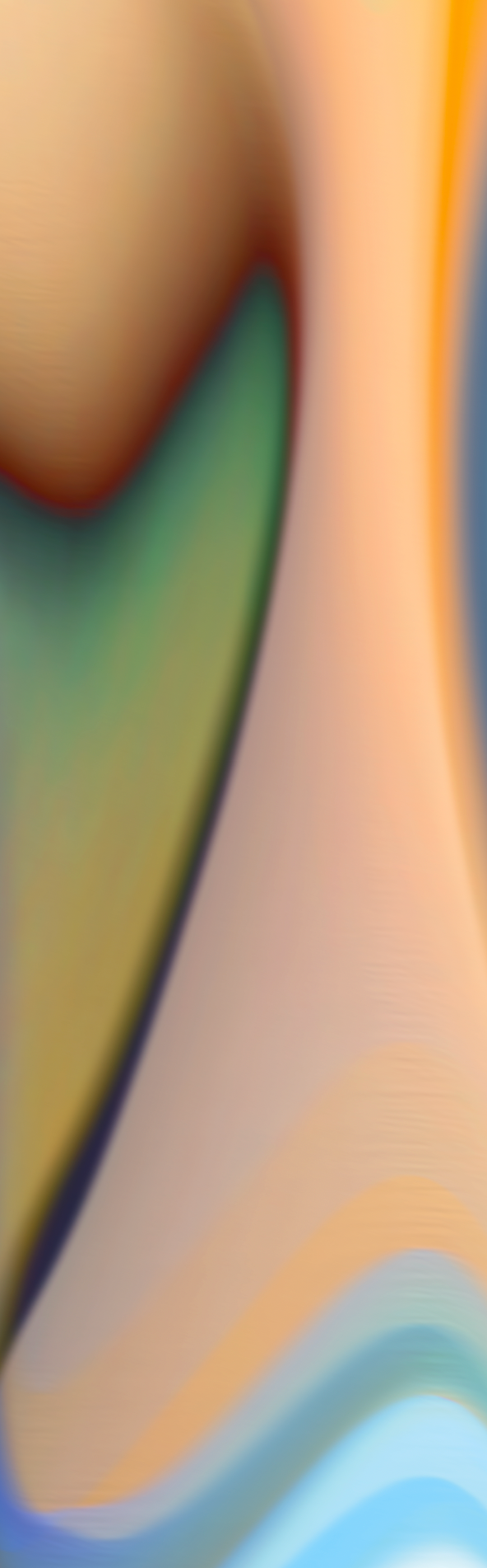 GREEN FLAME – acrylic glass artwork by Luis West, tall green gradient on translucent acrylic