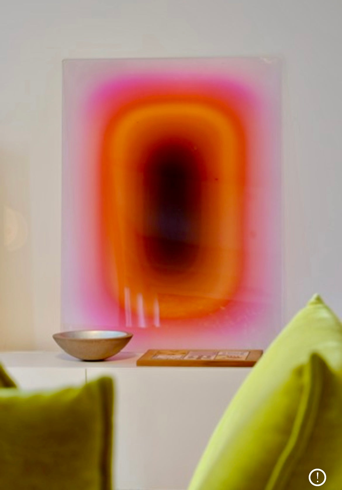 ORANGE PILL by Luis West on translucent acrylic glass